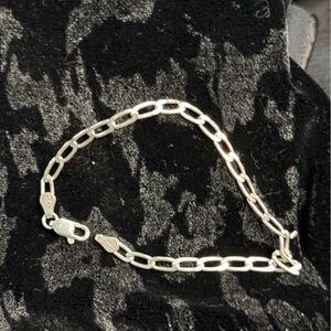 CLOSET CLEAR OUT!! Elegant Sterling Silver Chain Bracelet